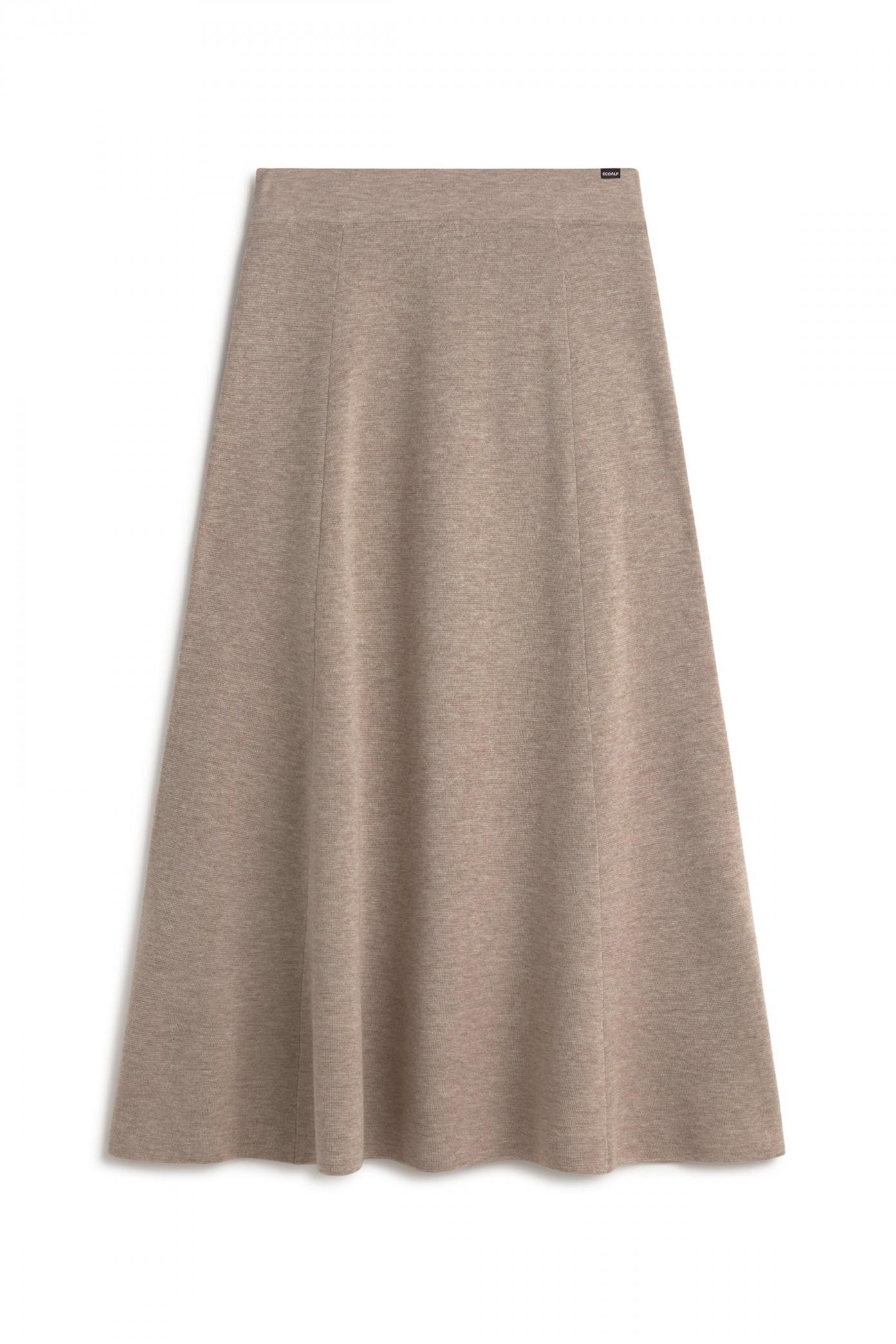 ECOALF IMA SKIRT WOMAN en color BEIS (1)