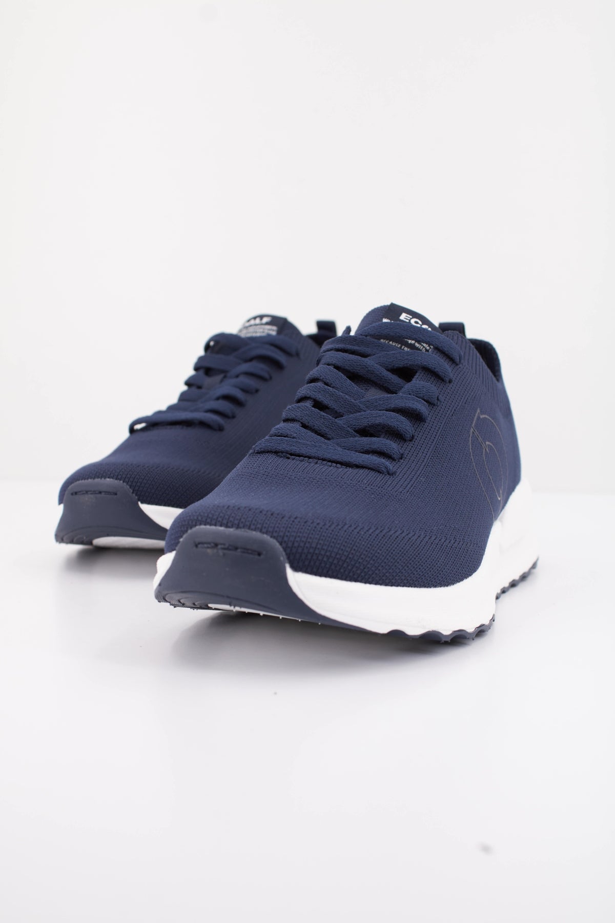 ECOALF CONDE KNIT PLAIN en color AZUL (2)