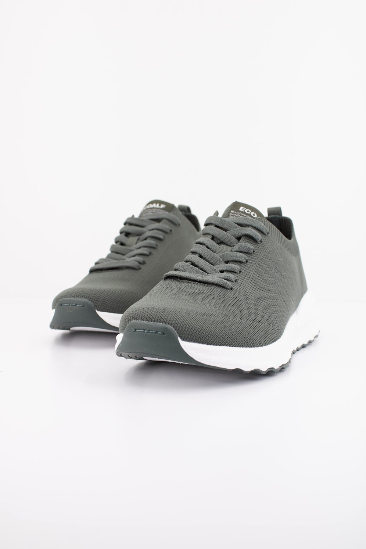 ECOALF CONDE KNIT PLAIN en color VERDE (2)