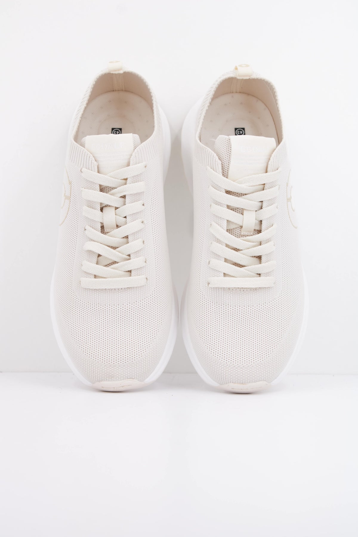 ECOALF CONDE KNIT PLAIN en color BLANCO (3)