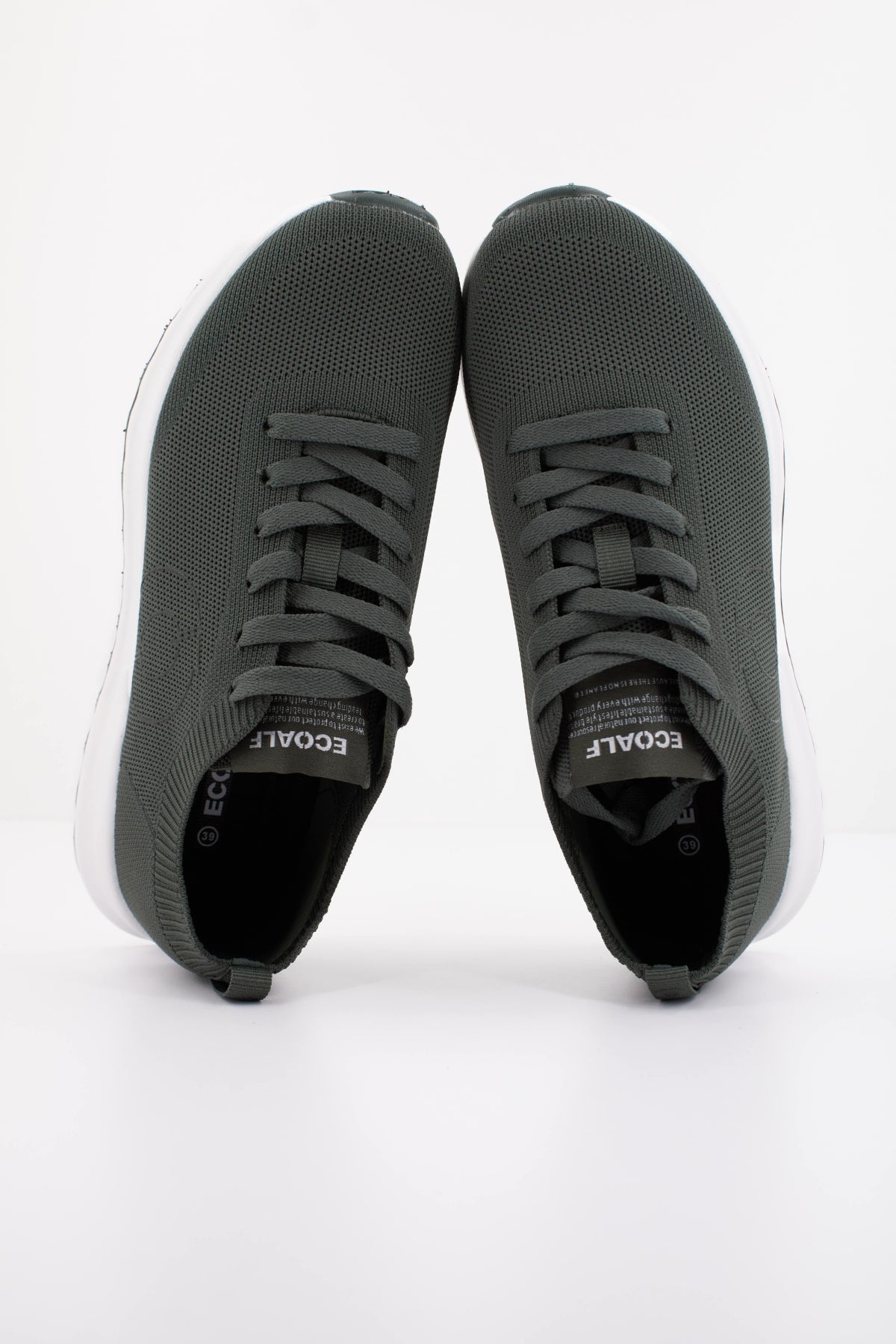 ECOALF CONDEKNIT SNEAKER en color VERDE (3)