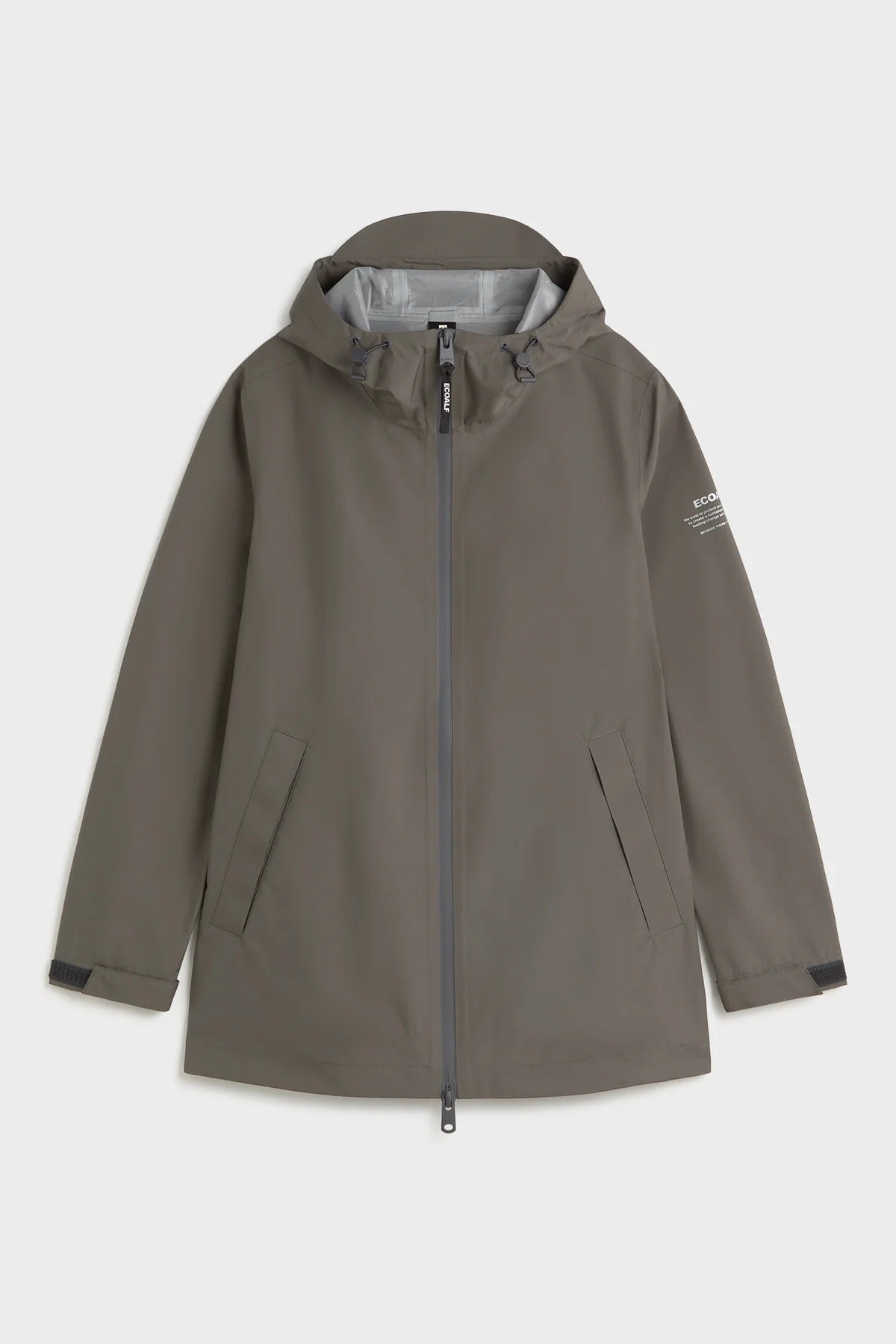 ECOALF DILUVIO JACKET en color VERDE (1)