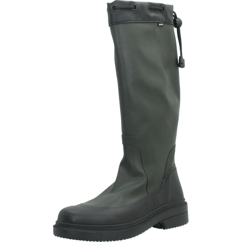 ECOALF ANAMARIA RAINBOOT HIGH en color VERDE (1)