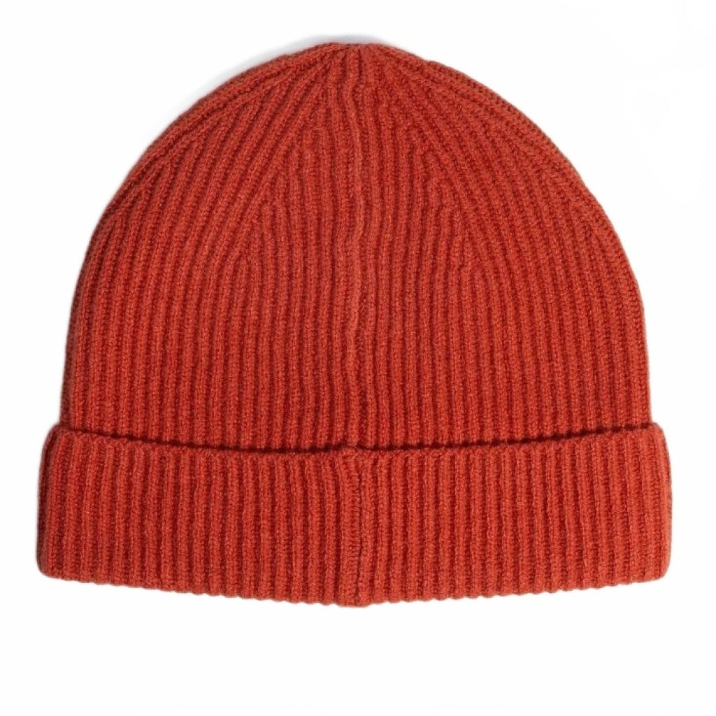 ECOALF SIERRA WOOL BEANIE en color NARANJA (5)