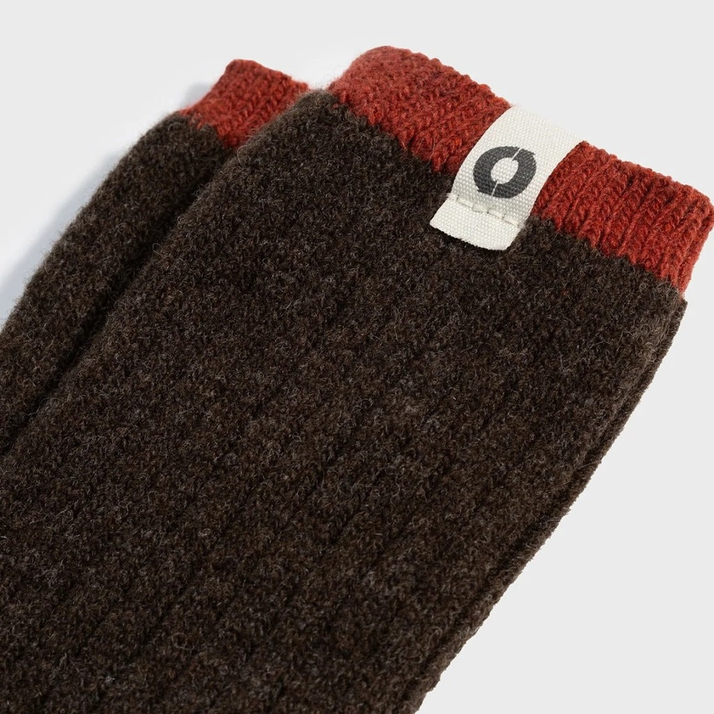 ECOALF CONTRASTE HIGH MCMACSXCONTH en color MARRON (6)