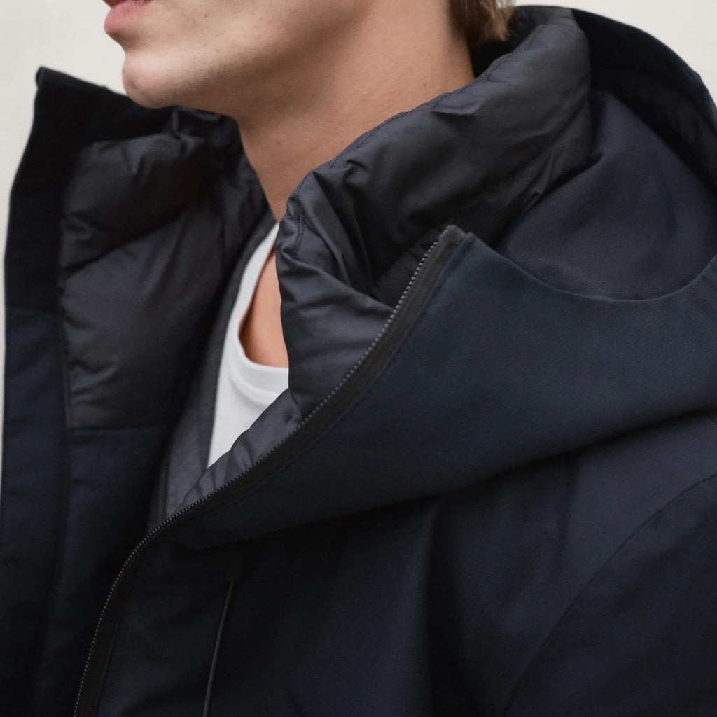 ECOALF GRANADO JACKET en color AZUL (7)