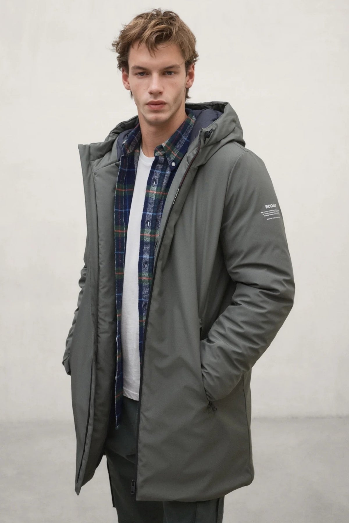 ECOALF PASU JACKET en color VERDE (3)