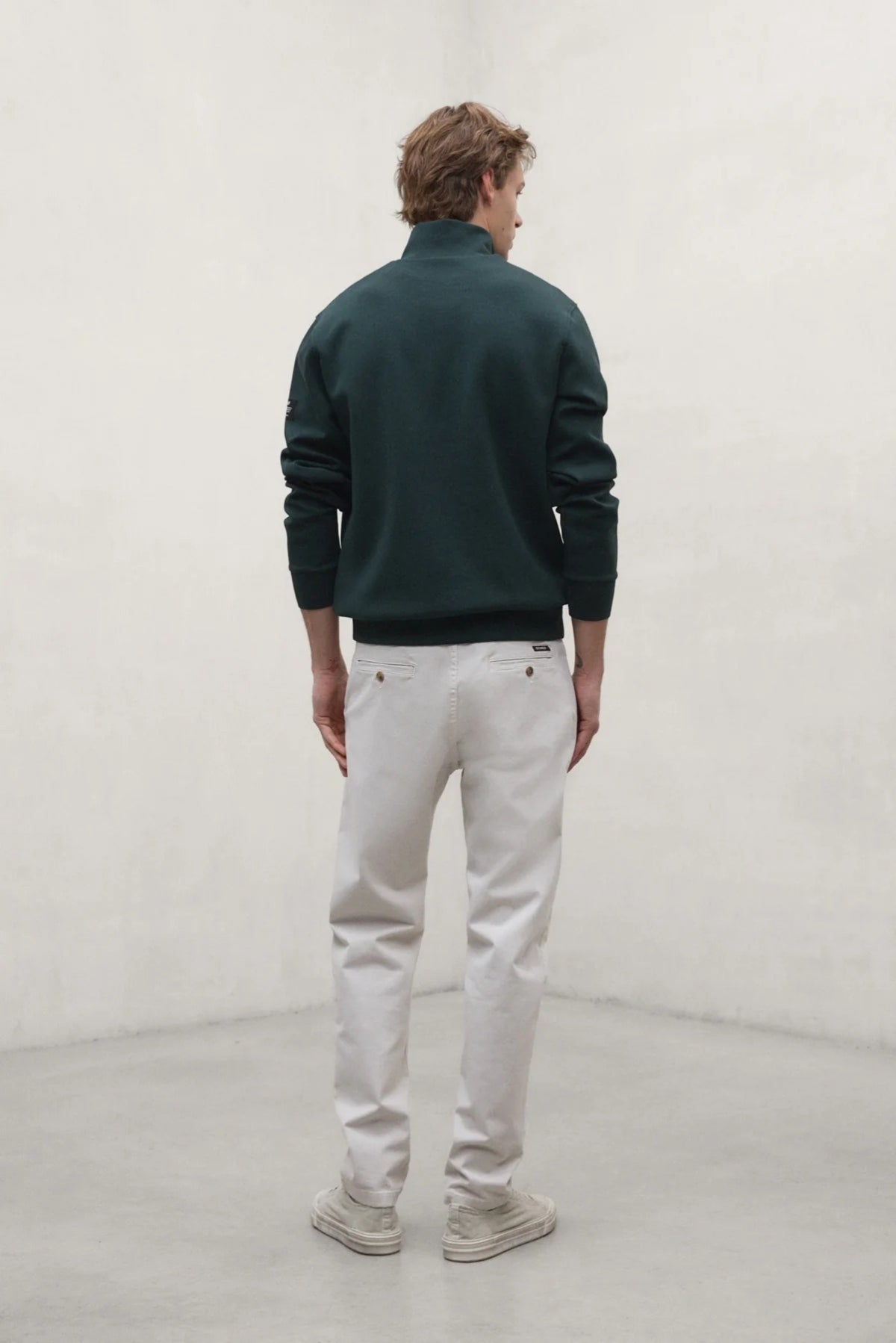 ECOALF TEREL SWEATSHIRT en color VERDE (2)