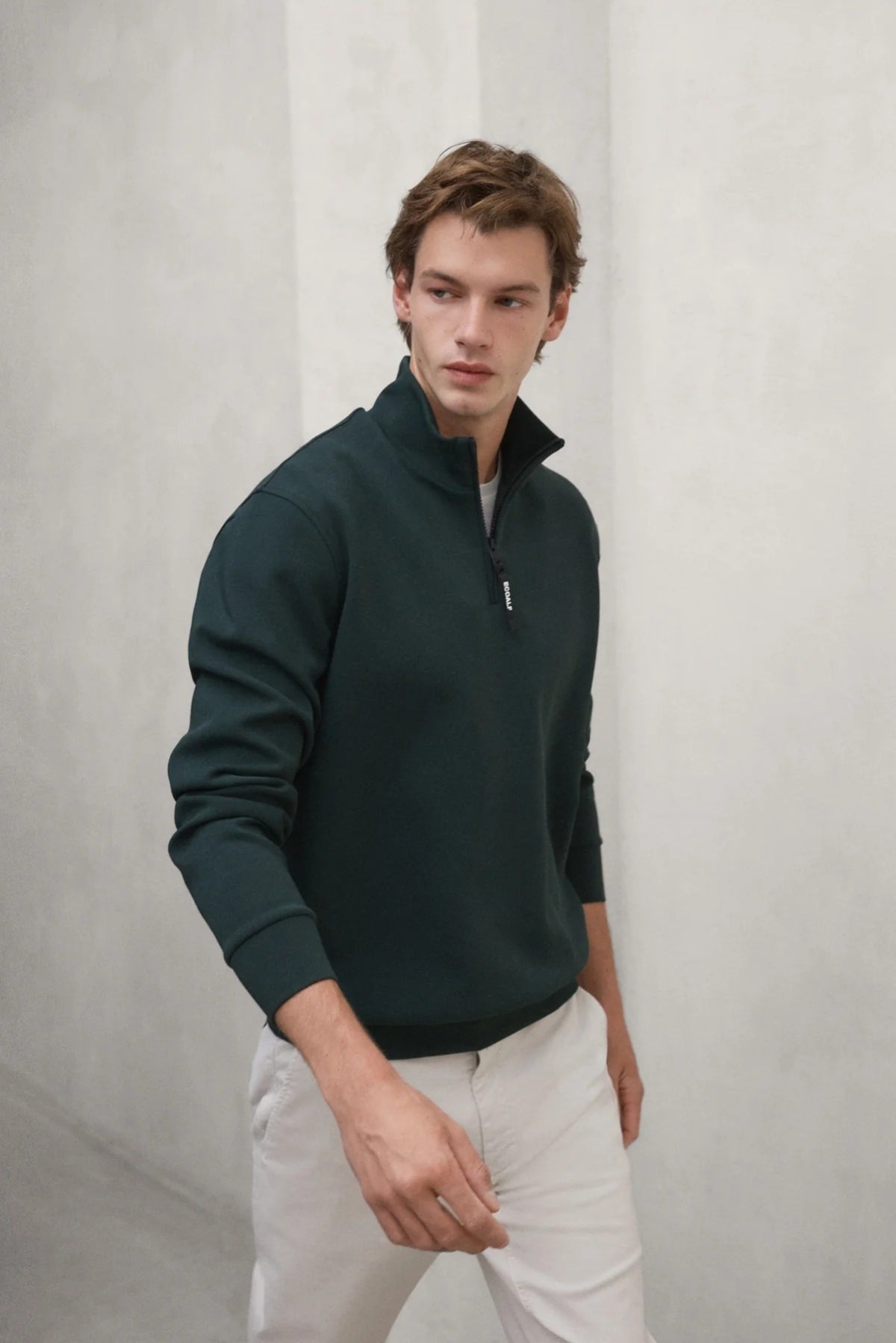 ECOALF TEREL SWEATSHIRT en color VERDE (4)