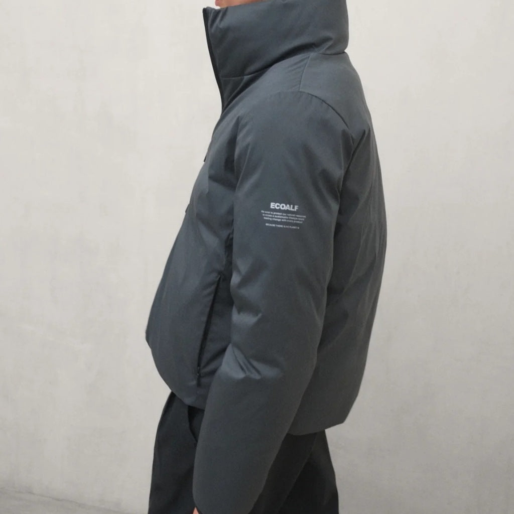 ECOALF MORAN JACKET en color VERDE (5)