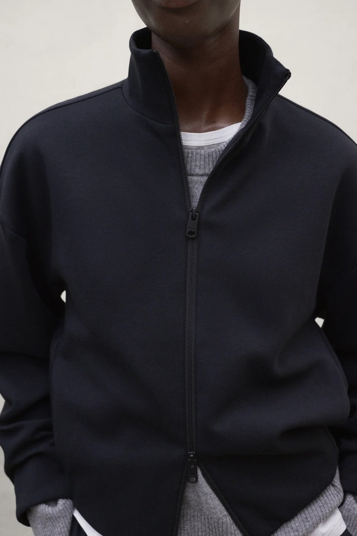 ECOALF AUSTIN SWEATSHIRT en color NEGRO (1)