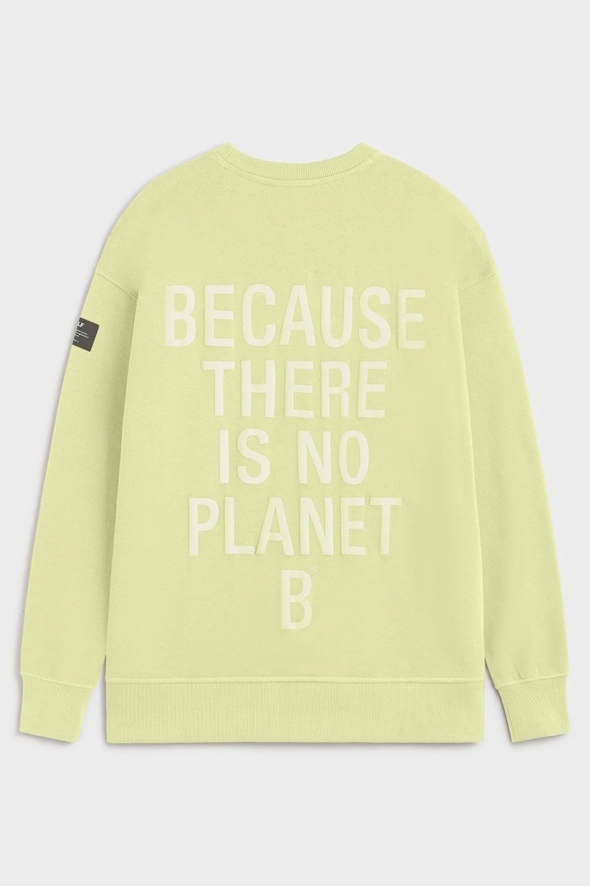 ECOALF STORM SWEATSHIRT en color AMARILLO (4)