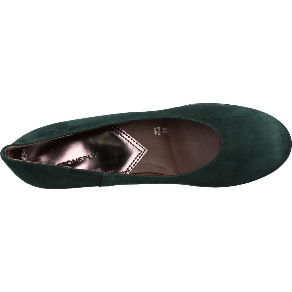STONEFLY GRETA GOAT SUEDE en color VERDE (7)