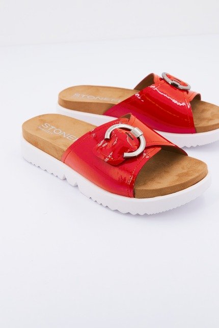 STONEFLY RIVA PATENT LTH en color ROJO (1)