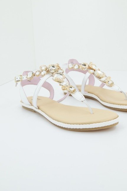 STONEFLY LUX -LEATHER en color BLANCO (1)