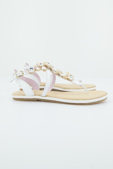 STONEFLY LUX -LEATHER en color BLANCO (2)