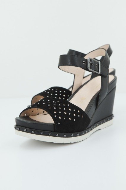 STONEFLY ARTY VELOUR/CALF en color NEGRO (1)