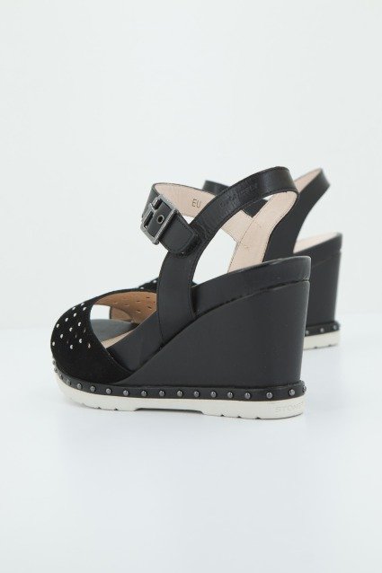 STONEFLY ARTY VELOUR/CALF en color NEGRO (3)