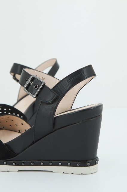 STONEFLY ARTY VELOUR/CALF en color NEGRO (4)