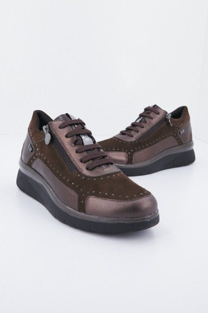 STONEFLY CLERYN HDRY LAMINATED en color MARRON (1)