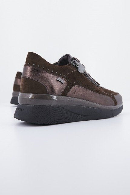STONEFLY CLERYN HDRY LAMINATED en color MARRON (3)