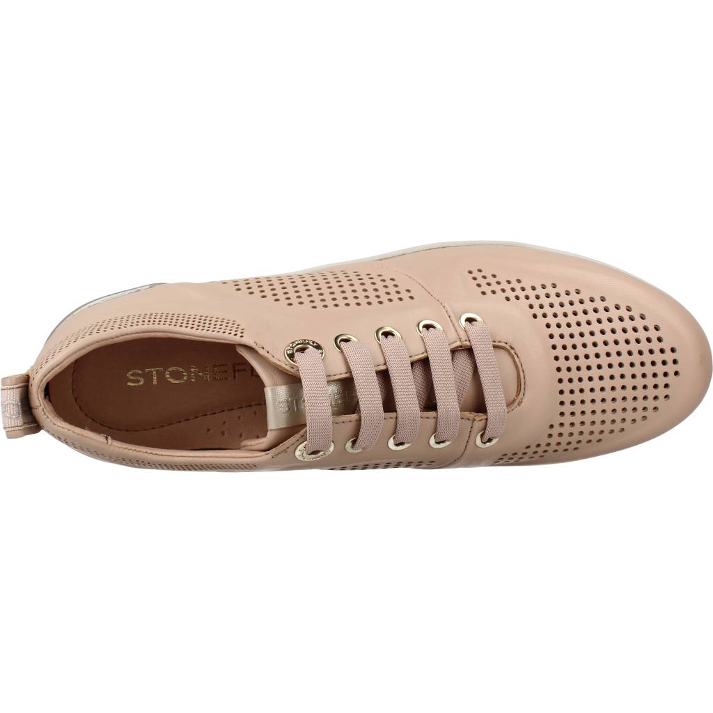 STONEFLY CREAM NAPPA LTH en color NUDE (7)