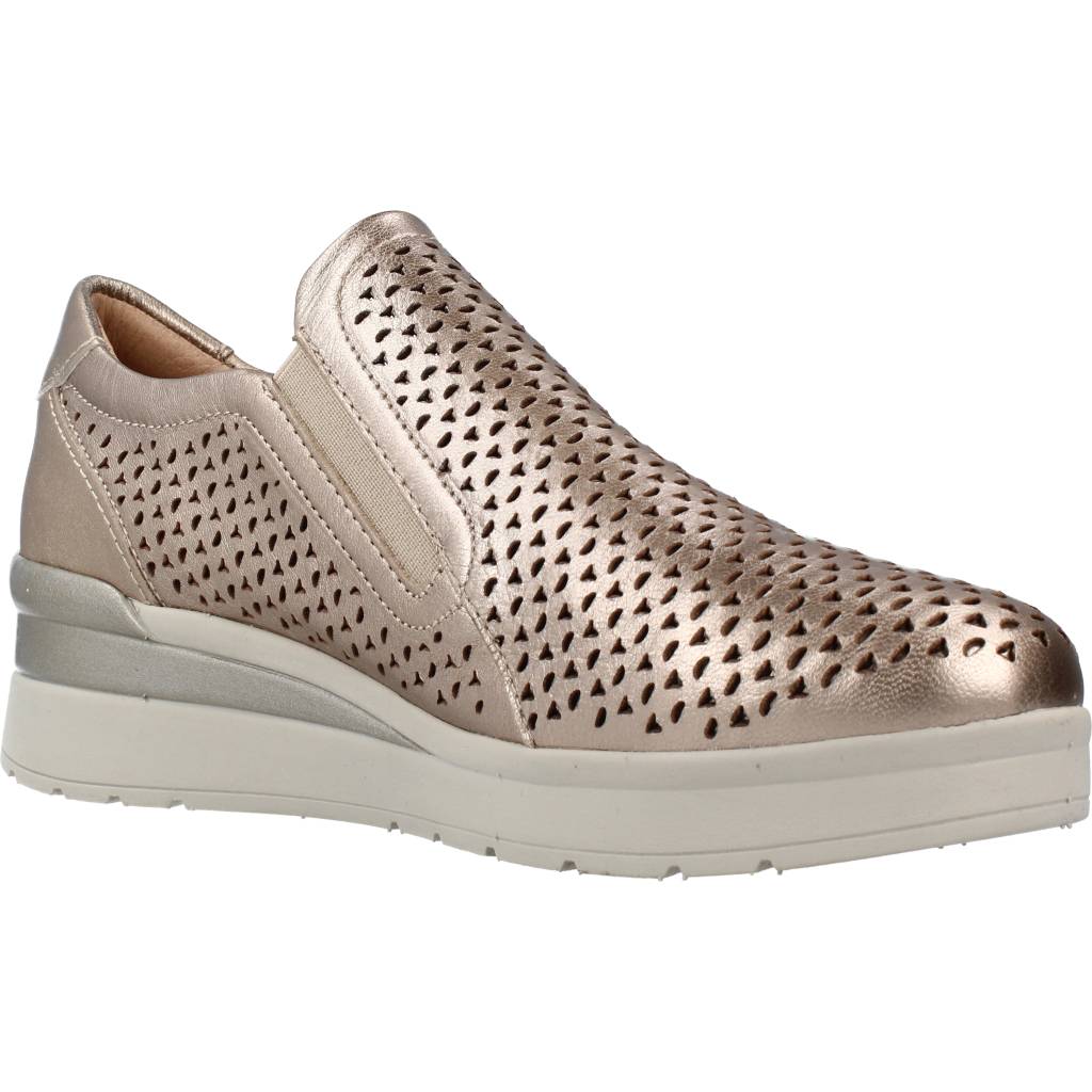 STONEFLY CREAM LAMINATED LTH en color ORO (5)