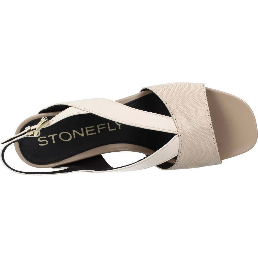STONEFLY JENNY NAPPA LTH/SNAKE EMB en color BEIS (7)