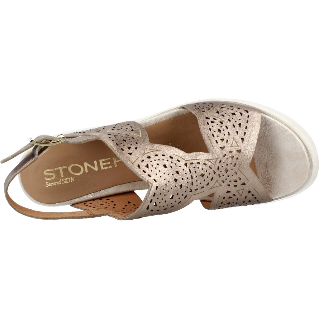 STONEFLY PARKY LAMINATED LTH en color BRONCE (7)