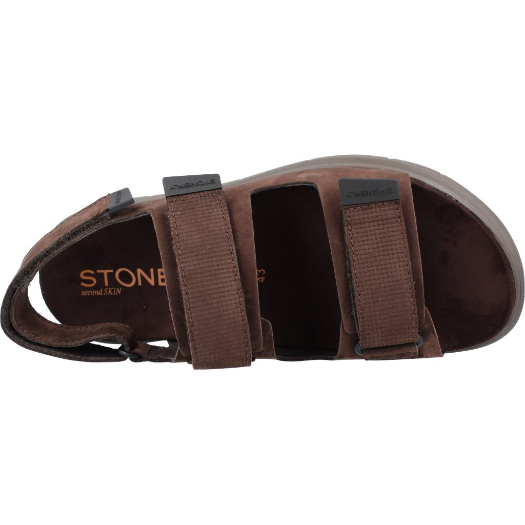 STONEFLY HYDRA NABUK/NABUK PRINT en color MARRON (7)