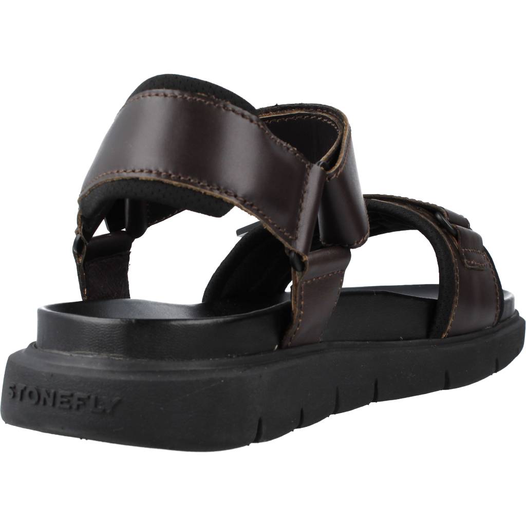 STONEFLY HYDRA TEXTILE/CALF LTH en color MARRON (3)