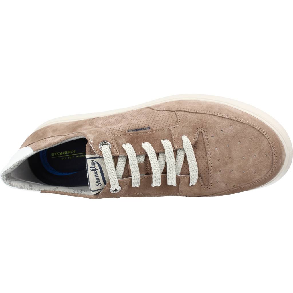 STONEFLY BOMBER II VELOUR en color MARRON CLARO (7)