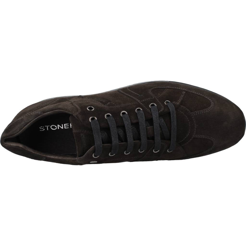 STONEFLY LONDON VELOUR en color MARRON (7)
