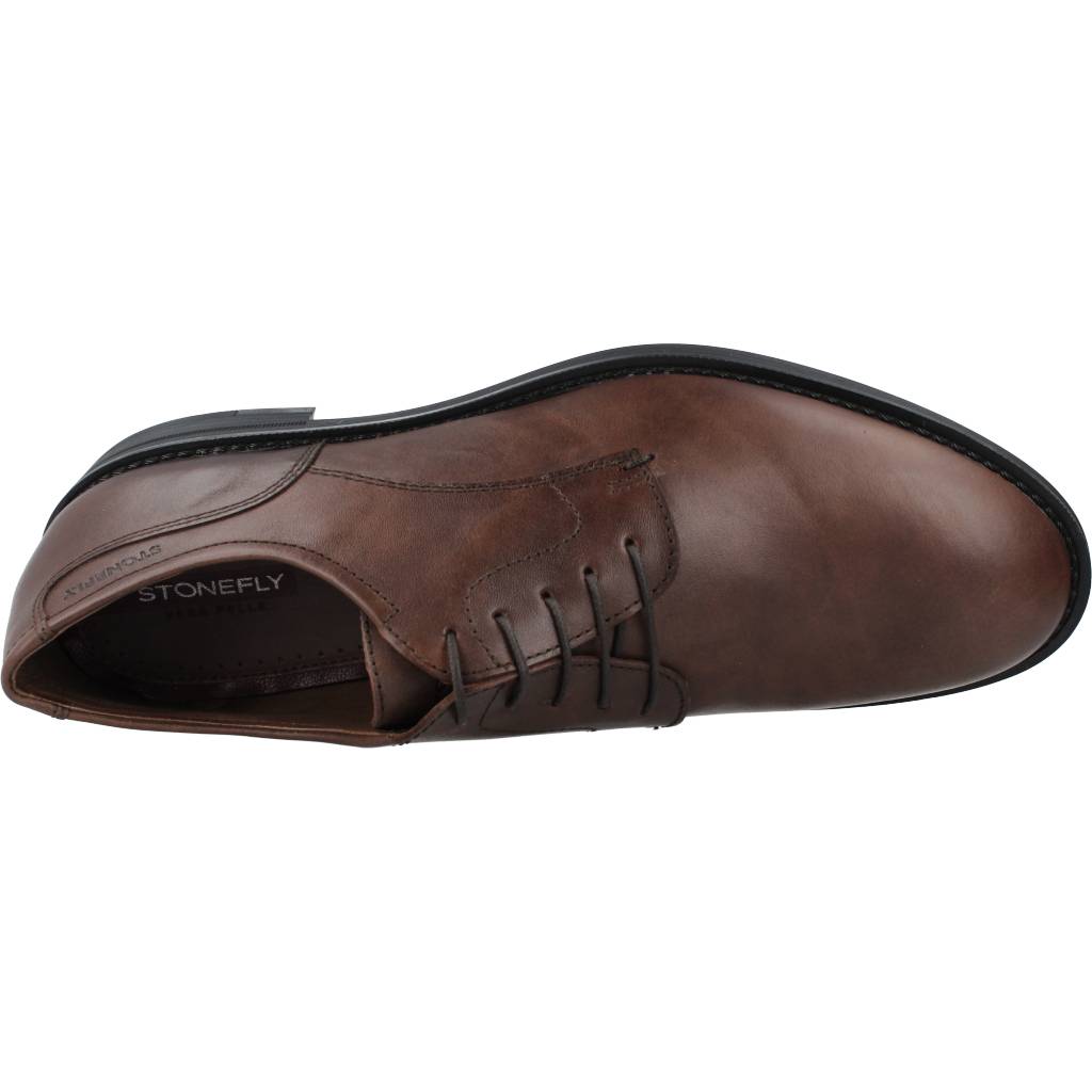 STONEFLY CARNABY CALF LTH en color MARRON (7)