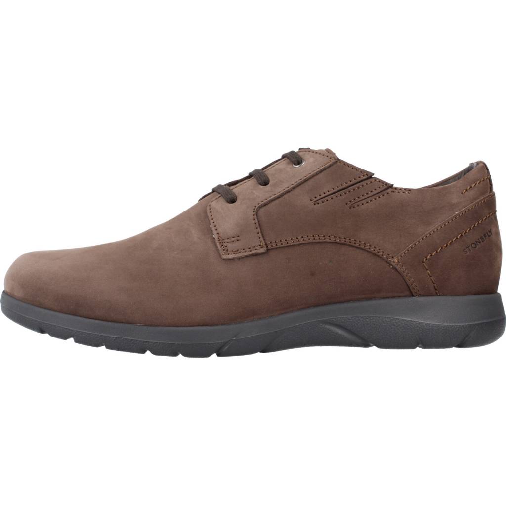 STONEFLY SPACE UP NABUK en color MARRON (2)