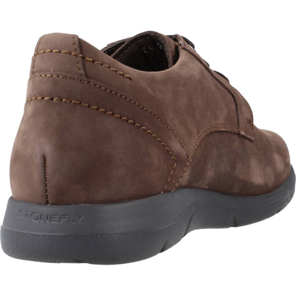STONEFLY SPACE UP NABUK en color MARRON (3)