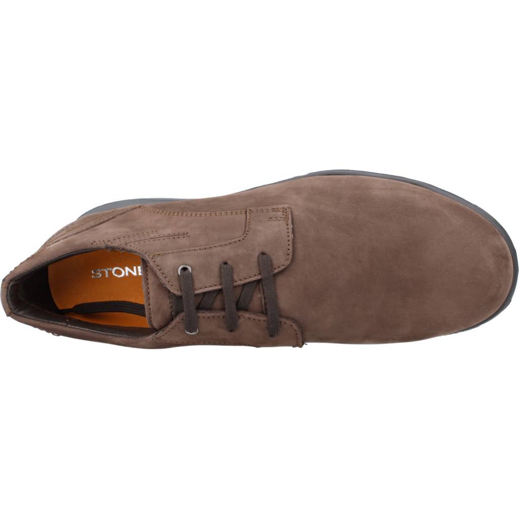 STONEFLY SPACE UP NABUK en color MARRON (7)