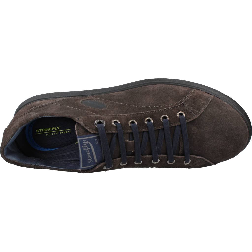 STONEFLY BOMBER II WASHED VELOUR en color GRIS (7)