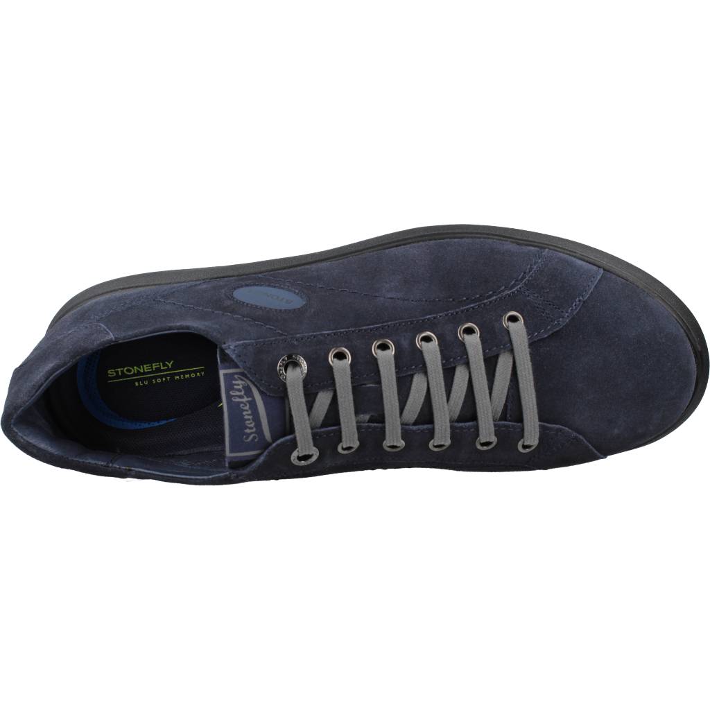 STONEFLY BOMBER II WASHED VELOUR en color AZUL (7)