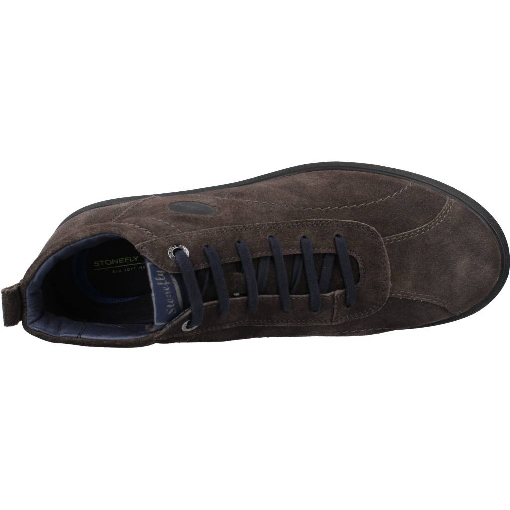 STONEFLY BOMBER II WASHED VELOUR en color GRIS (7)