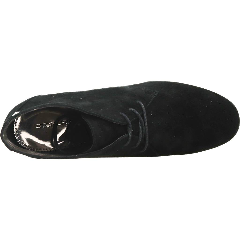 STONEFLY MILLY GOAT SUEDE en color NEGRO (7)