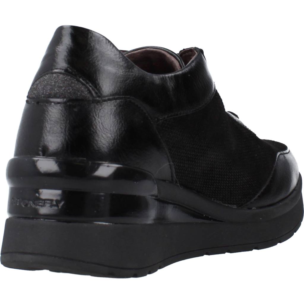 STONEFLY CREAM METAL/VELOUR en color NEGRO (3)