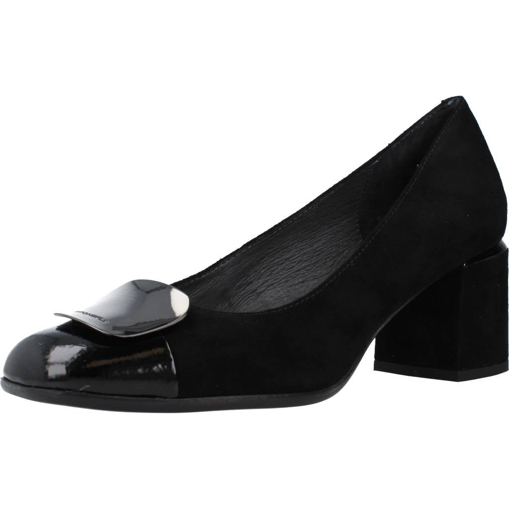 STONEFLY BRIDGET PATENT/GOAT SUEDE en color NEGRO (1)