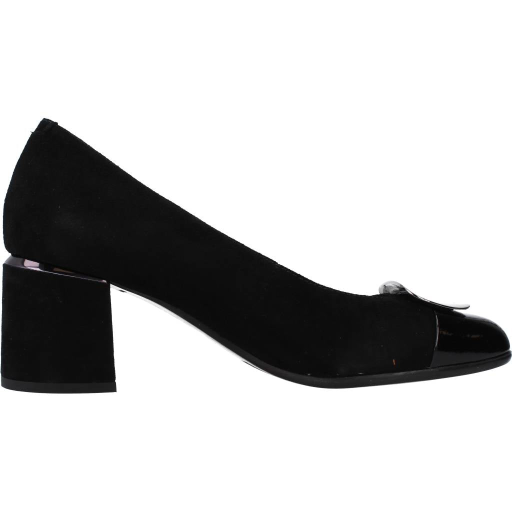 STONEFLY BRIDGET PATENT/GOAT SUEDE en color NEGRO (4)