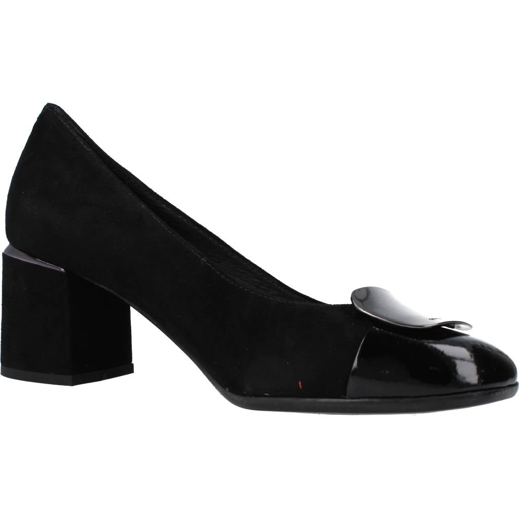 STONEFLY BRIDGET PATENT/GOAT SUEDE en color NEGRO (5)