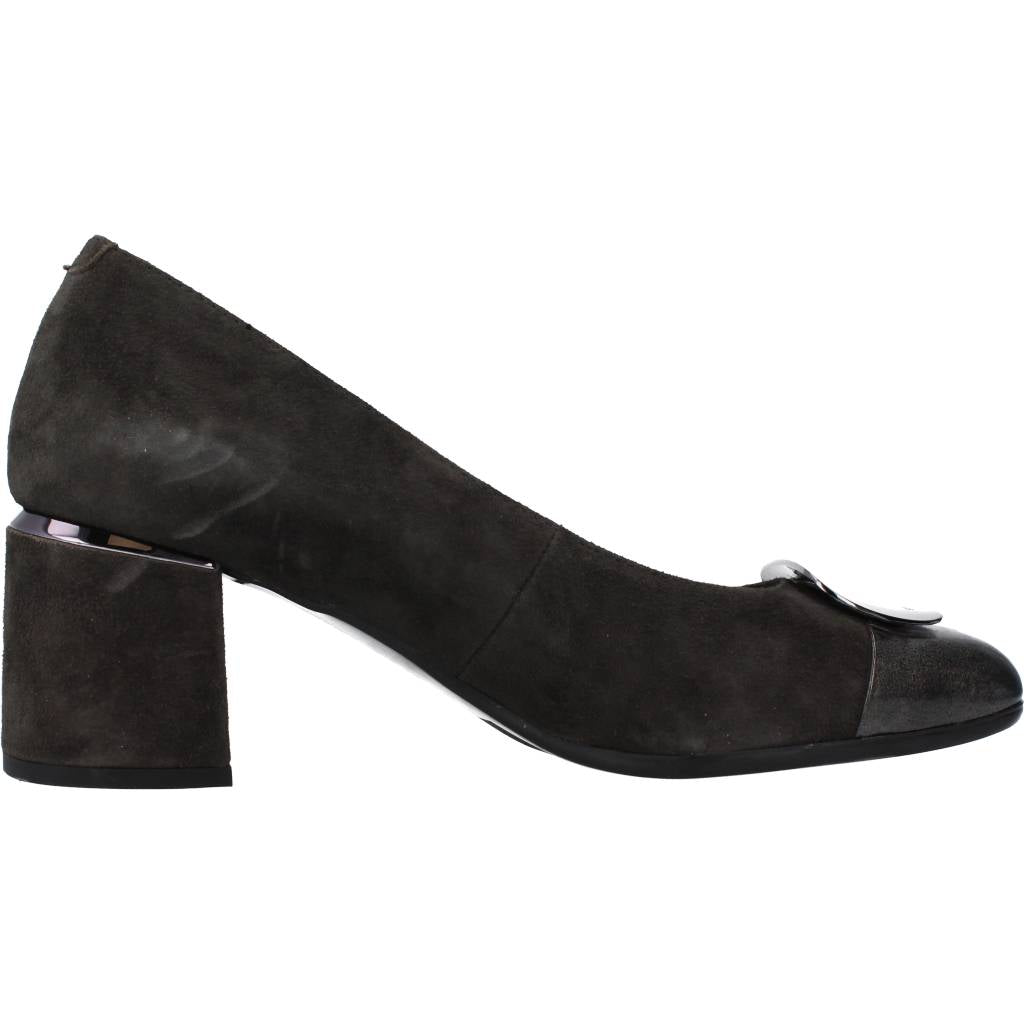 STONEFLY BRIDGET PATENT/GOAT SUEDE en color GRIS (4)