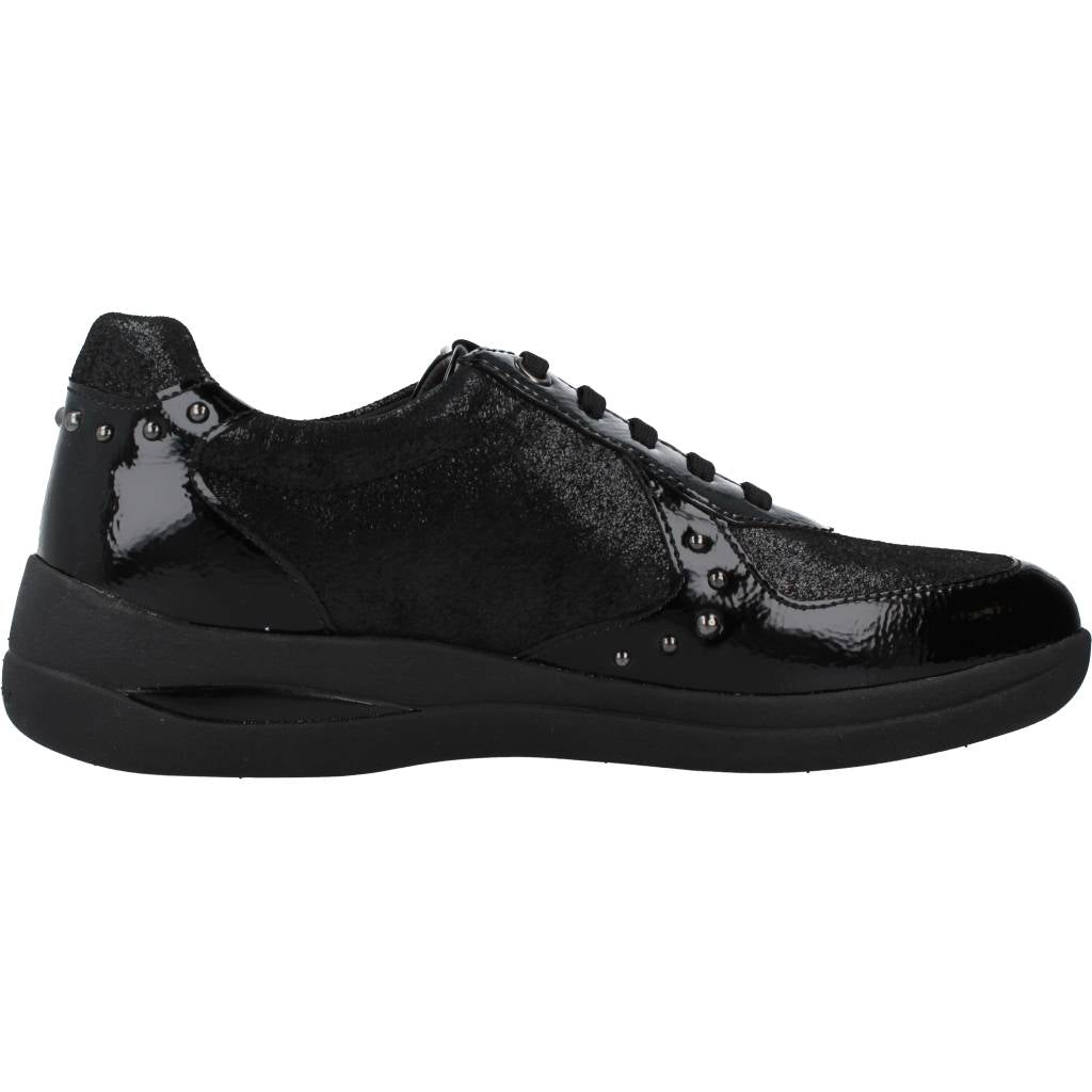 STONEFLY AURORA PATENT/GLITTER VEL en color NEGRO (4)