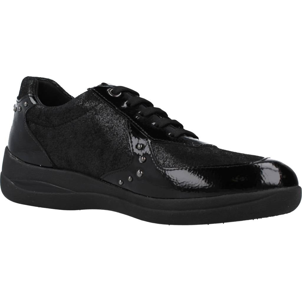 STONEFLY AURORA PATENT/GLITTER VEL en color NEGRO (5)