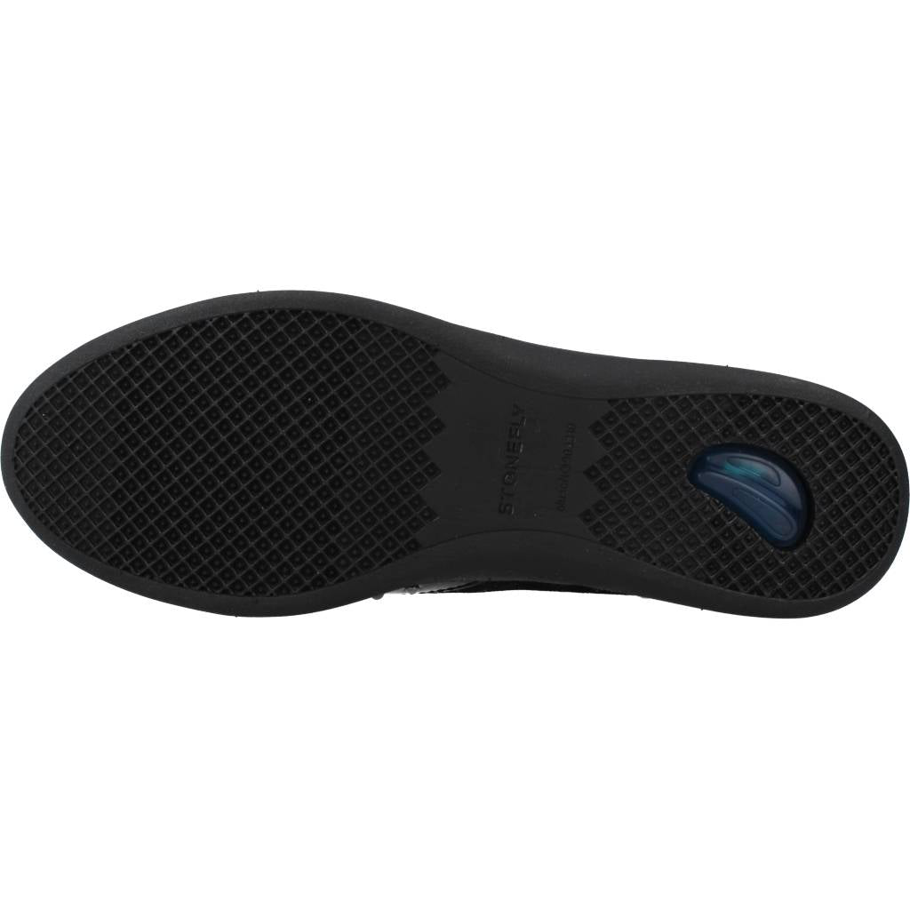 STONEFLY AURORA PATENT/GLITTER VEL en color NEGRO (6)