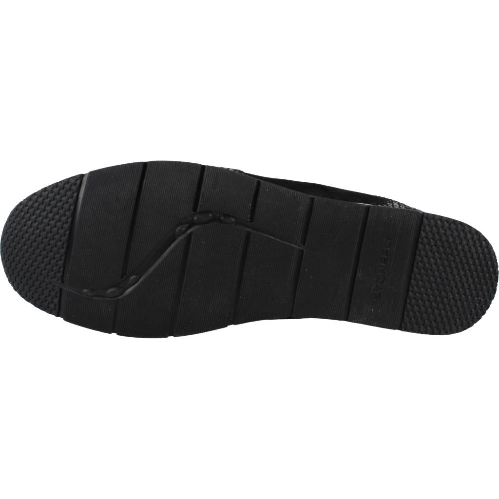 STONEFLY JACKIE PRINT SNAKE/VELOU en color NEGRO (6)